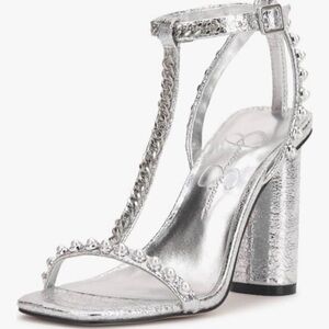 Jessica Simpson Women's Siven Embellished T-Strap High-Heel.      #15